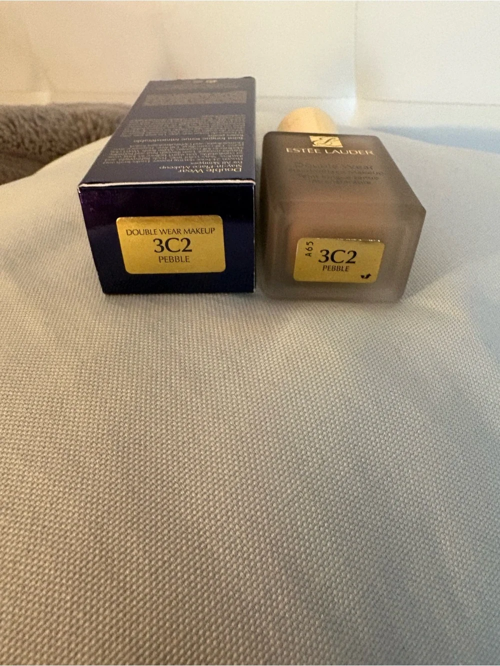 ESTEE LAUDER 3C2 PEBBLE DOUBLE WEAR STAY-IN-PLACE LIQUID FOUNDATION old formula